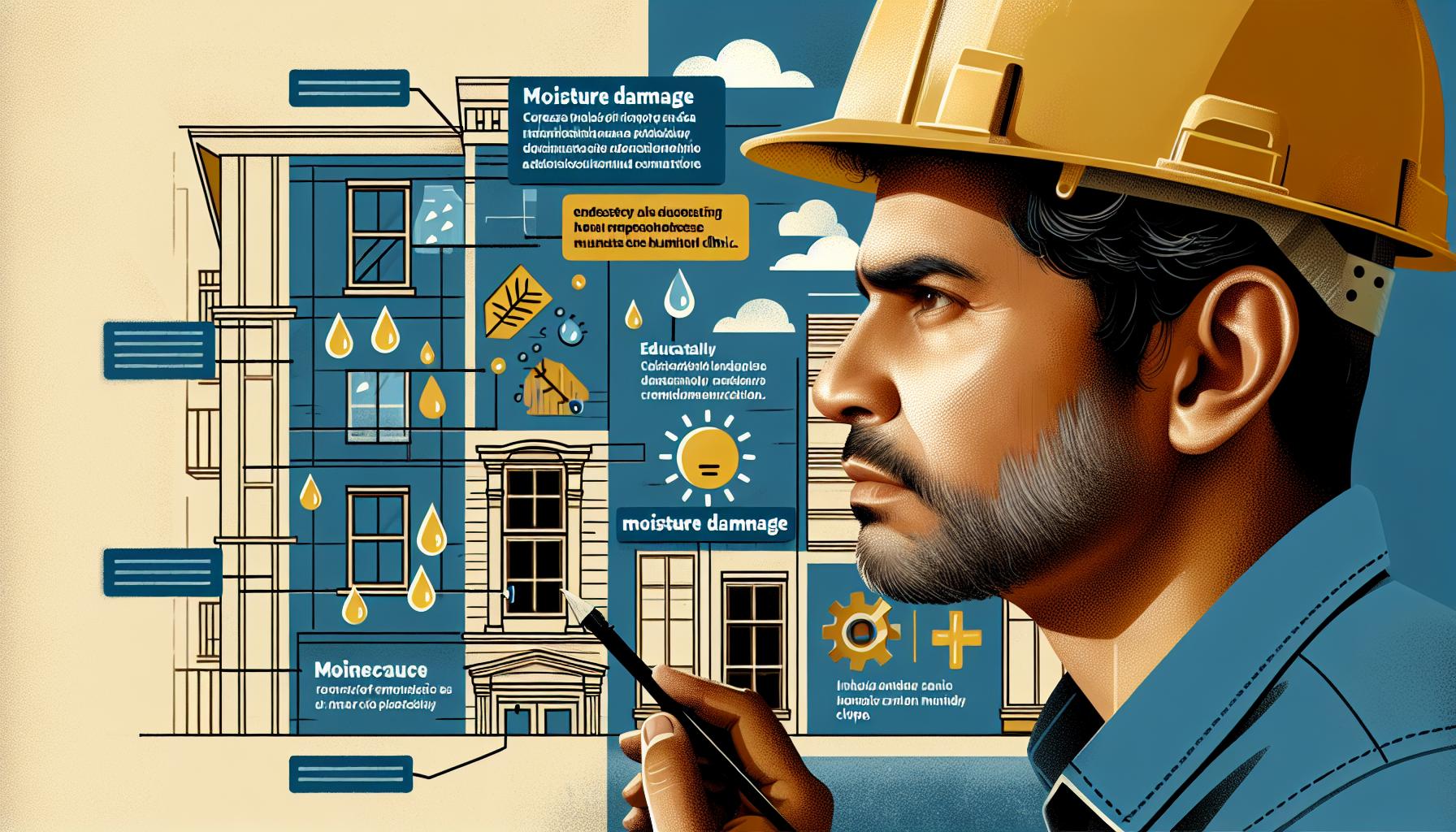 Cómo la Humedad Afecta la Durabilidad de Materiales de Construcción en Climas Húmedos