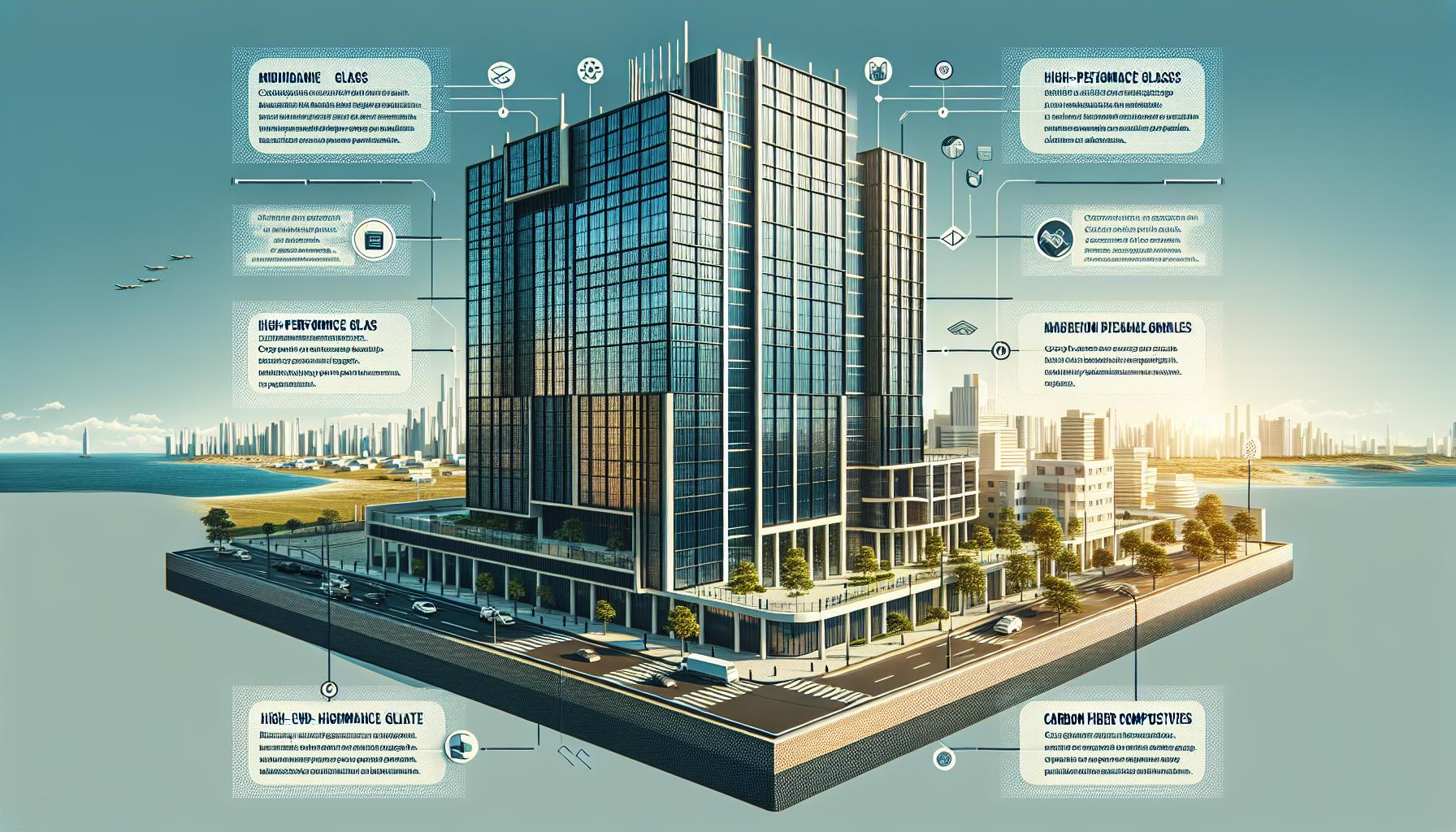 Innovaciones Modernas en Materiales de Fachadas para Edificios Altos en Barranquilla